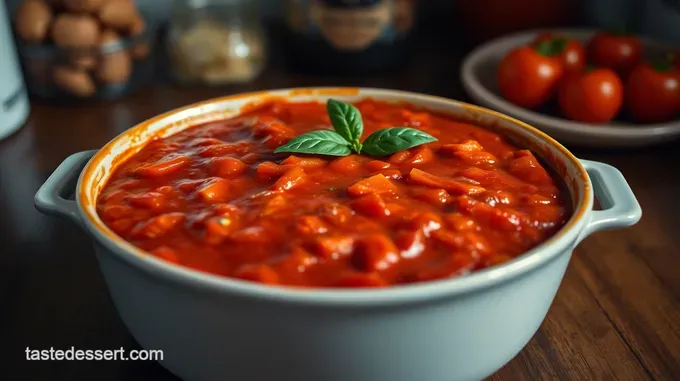 Classic Homemade Pizza Sauce