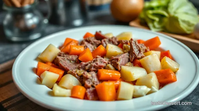 Classic Slow Cooker Corned Beef and Cabbage