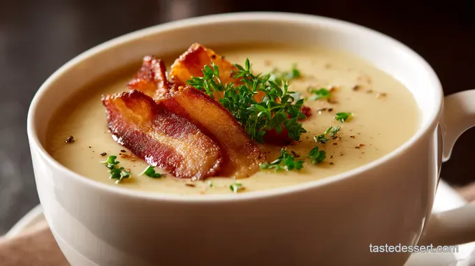 Creamy Dreamy Potato Soup (with Extra Crispy Bacon Crumble)
