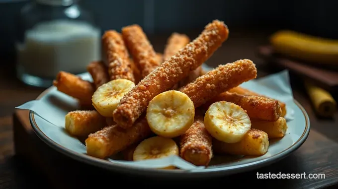 Crispy Banana Fries with Cinnamon Sugar: A Sweet and Savory Delight Crispy Banana Fries with Cinnamon Sugar