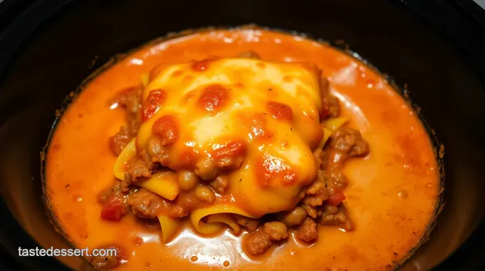 Crockpot Lasagna Delight