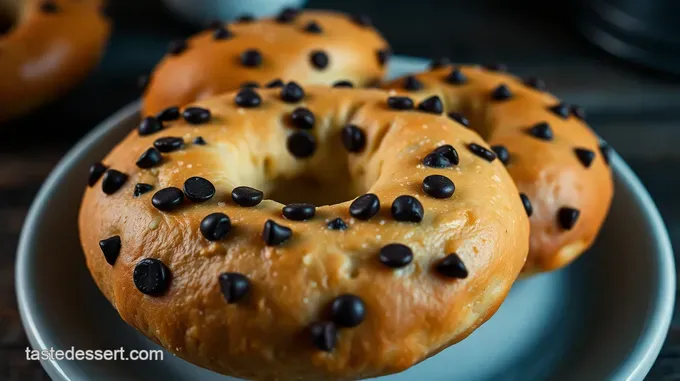 Decadent Chocolate Chip Bagels: A Sweet Twist on a Classic