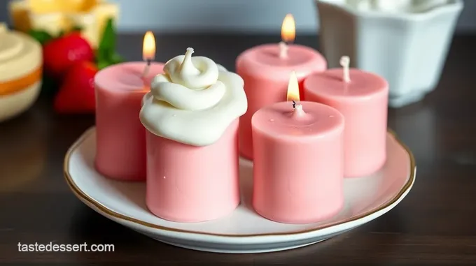 Dessert Shaped Candles