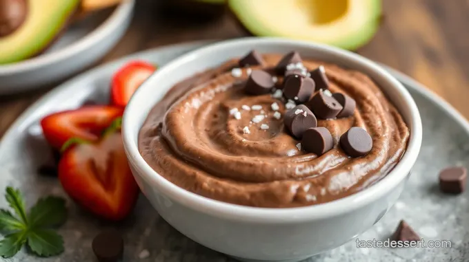 Creamy Chocolate Avocado Dip