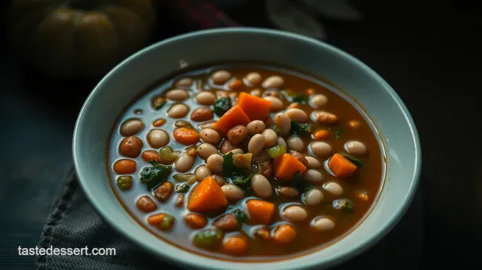 Hearty Tuscan White Bean Soup