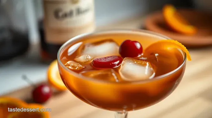 Left Hand Cocktail: A Fiery Twist on a Classic
