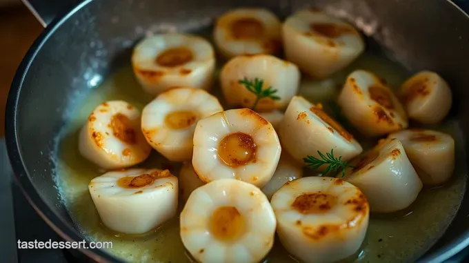 Pan-Seared Shell Scallops with Lemon Butter Sauce