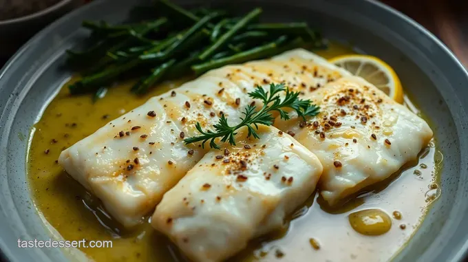 Pan-Seared Swai Fish with Lemon-Garlic Butter Sauce