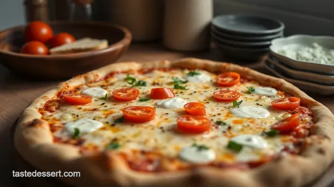 Ranch Dressing Pizza