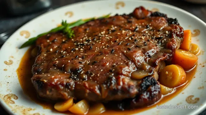 Savory Delmonico Ribeye Steak with Herb Butter