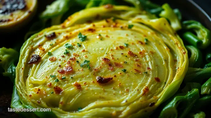 Savory Grilled Cabbage Steaks with Aromatic Herb Oil