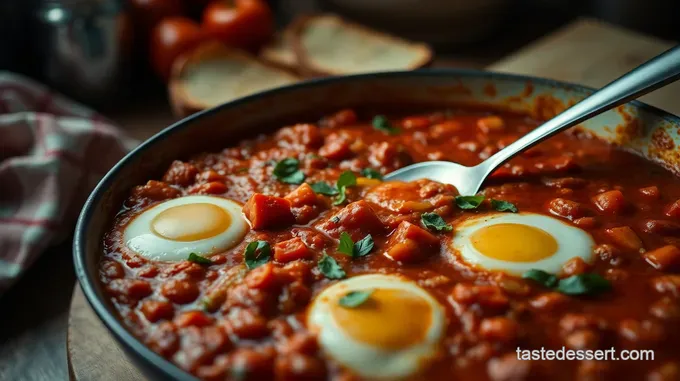 Shakshuka: A Flavorful Middle Eastern Egg Dish