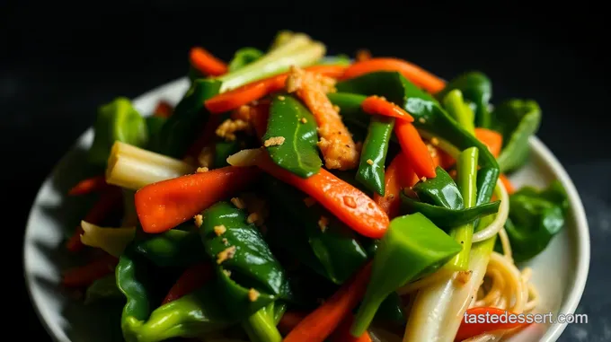 Sizzling Bok Choy Stir Fry: A Quick Taste of Asia