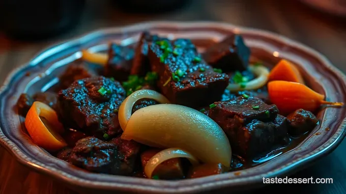 Slow-Cooked Comfort: Beef Short Ribs in a Rich Red Wine Sauce