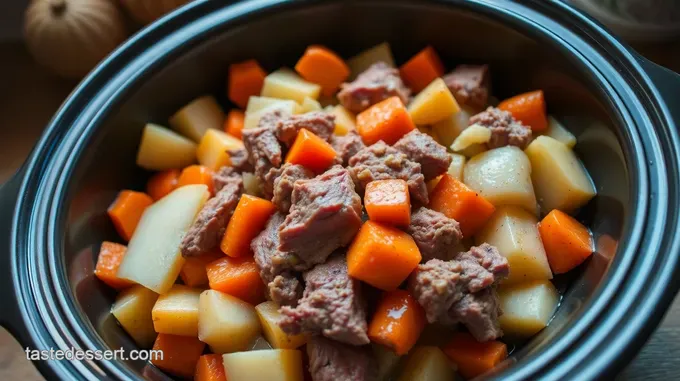 Slow Cooker Corned Beef and Cabbage Bliss