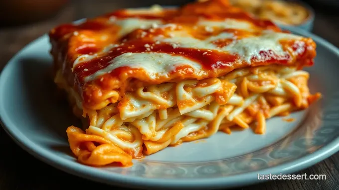 Spicy Buffalo Chicken Lasagna