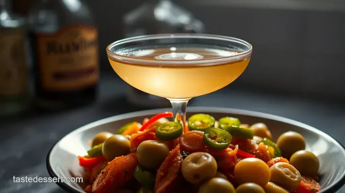 Spicy & Savory Hot and Dirty Martini