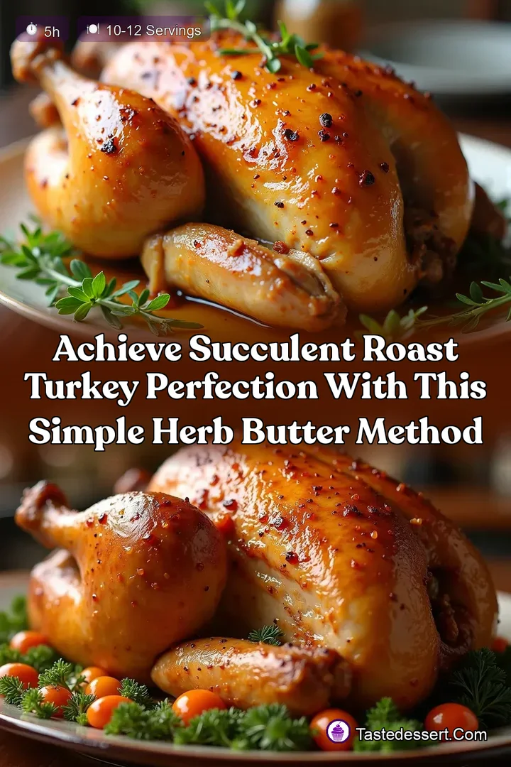 Achieve Succulent Roast Turkey Perfection with This Simple Herb Butter Method