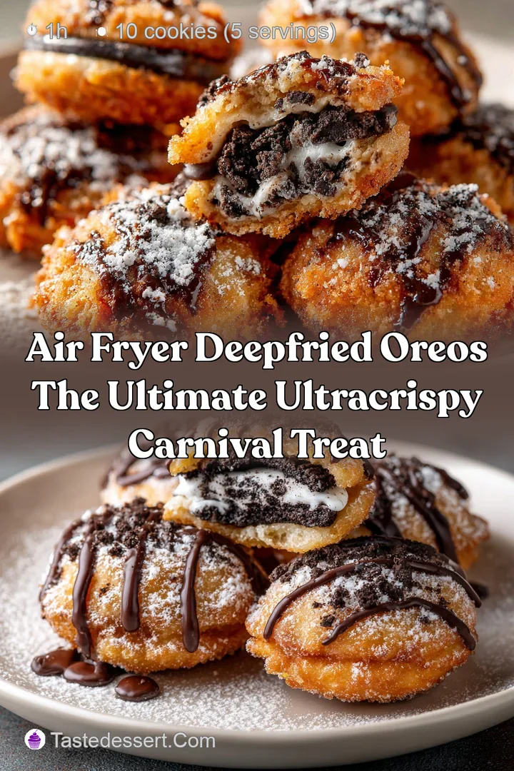 Air Fryer DeepFried Oreos The Ultimate UltraCrispy Carnival Treat