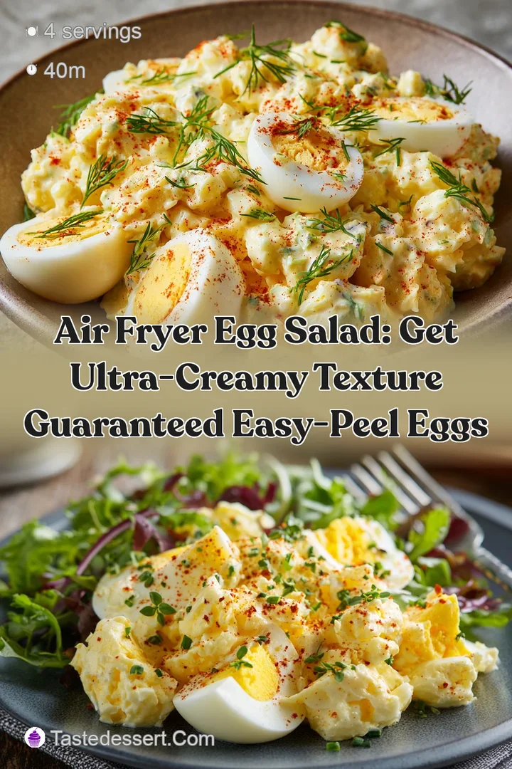 Air Fryer Egg Salad: Get Ultra-Creamy Texture Guaranteed Easy-Peel Eggs