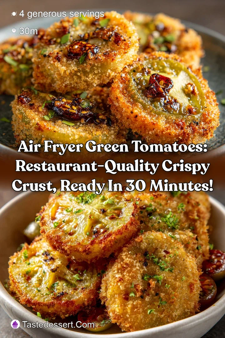 Air Fryer Green Tomatoes: Restaurant-Quality Crispy Crust Ready in 30 Minutes!