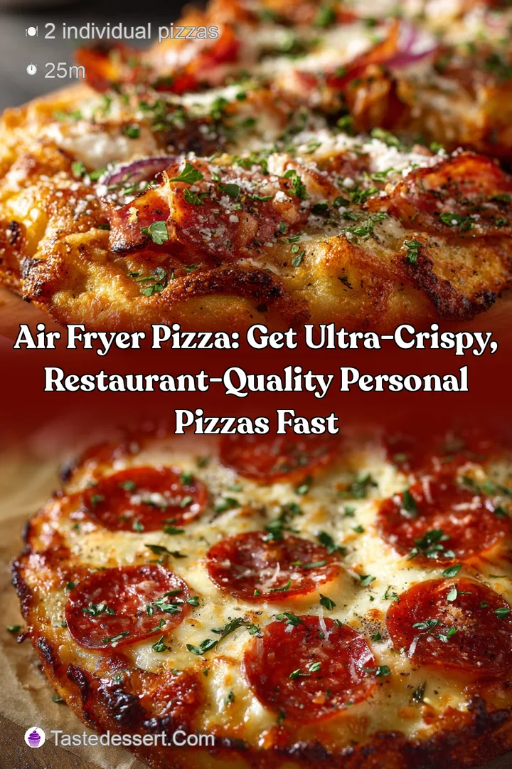 Air Fryer Pizza: Get Ultra-Crispy Restaurant-Quality Personal Pizzas Fast