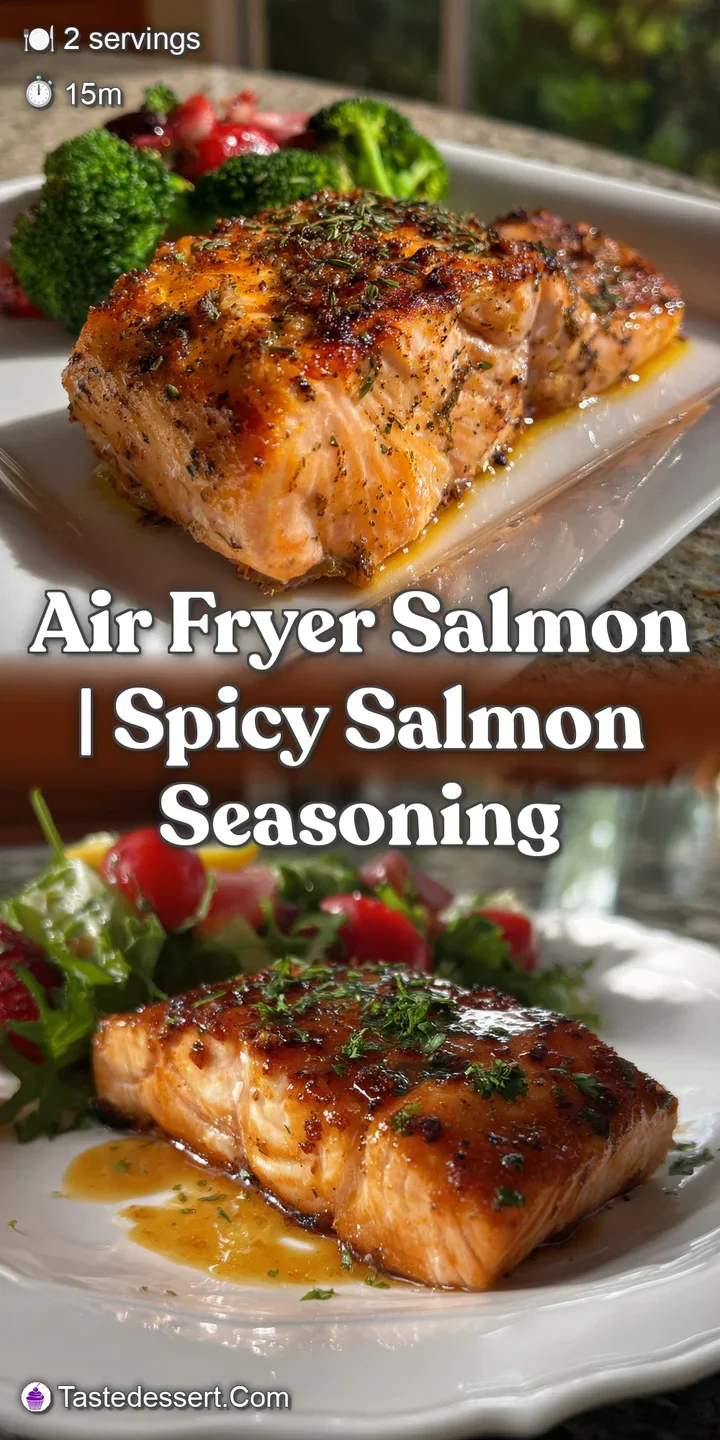 Air Fryer Salmon | Spicy Salmon Seasoning