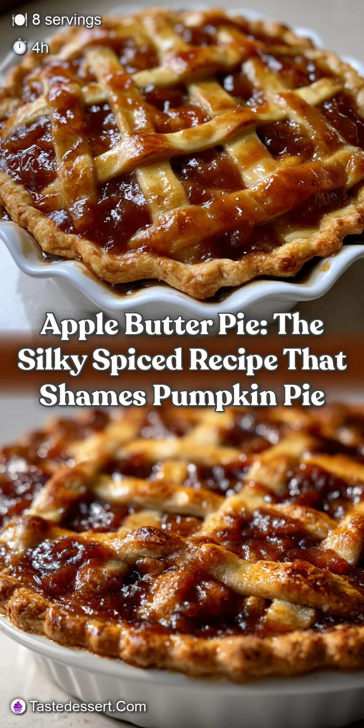 Apple Butter Pie: The Silky Spiced Recipe That Shames Pumpkin Pie