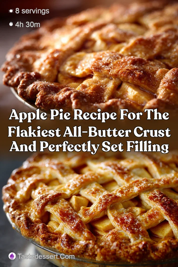 Apple Pie Recipe for the Flakiest All-Butter Crust and Perfectly Set Filling