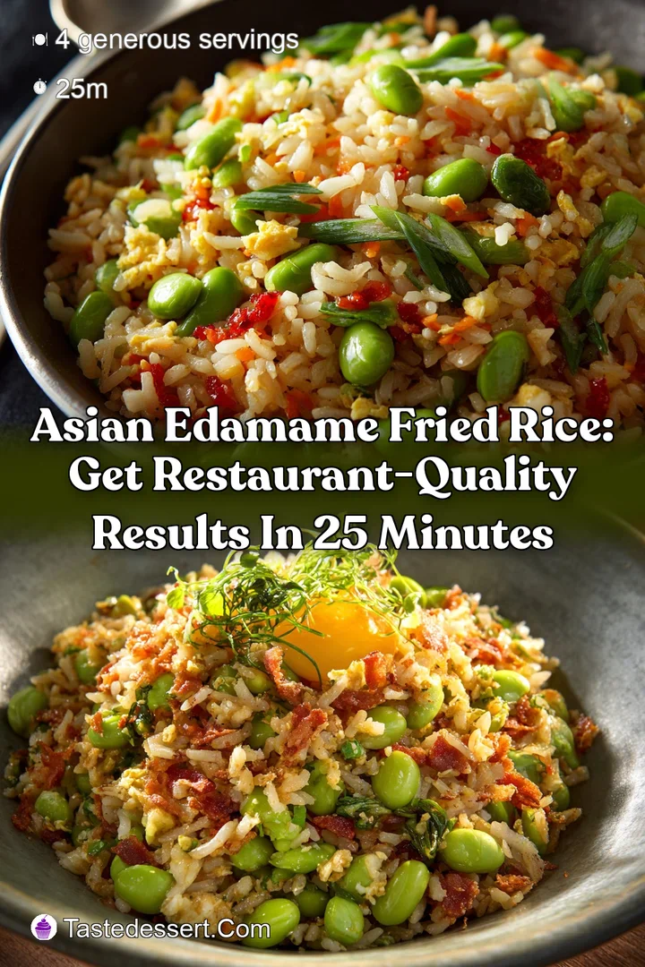 Asian Edamame Fried Rice: Get Restaurant-Quality Results in 25 Minutes