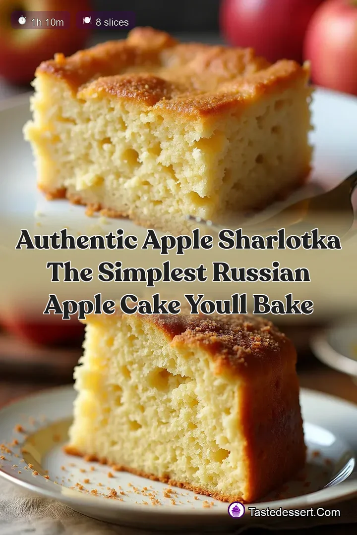 Authentic Apple Sharlotka The Simplest Russian Apple Cake Youll Bake