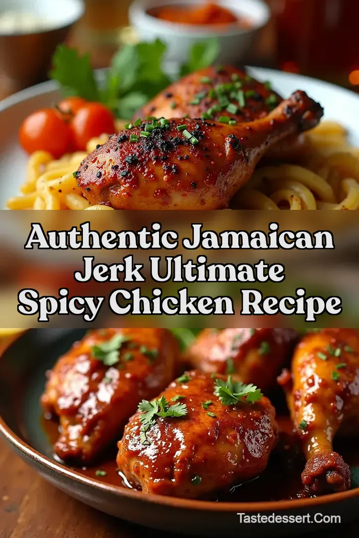 Authentic Jamaican Jerk Ultimate Spicy Chicken Recipe