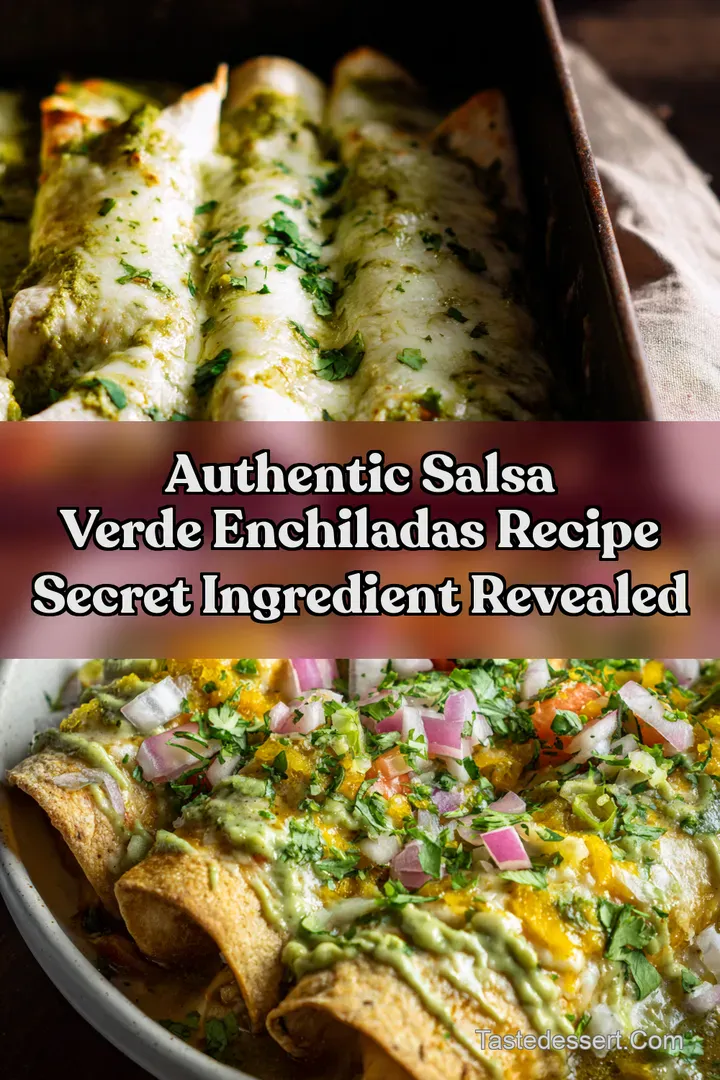 Authentic Salsa Verde Enchiladas Recipe Secret Ingredient Revealed : PIN FOR LATER Authentic Salsa Verde Enchiladas Recipe Secret Ingredient Revealed