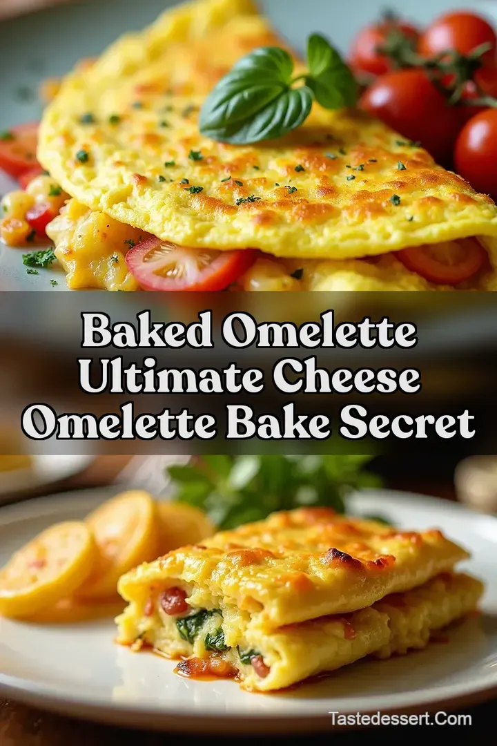 Baked Omelette Ultimate Cheese Omelette Bake Secret