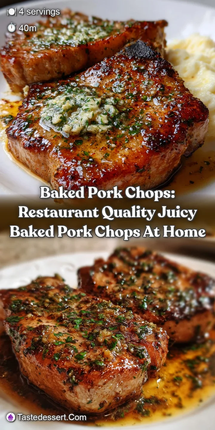 Baked Pork Chops: Restaurant Quality Juicy Baked Pork Chops at Home