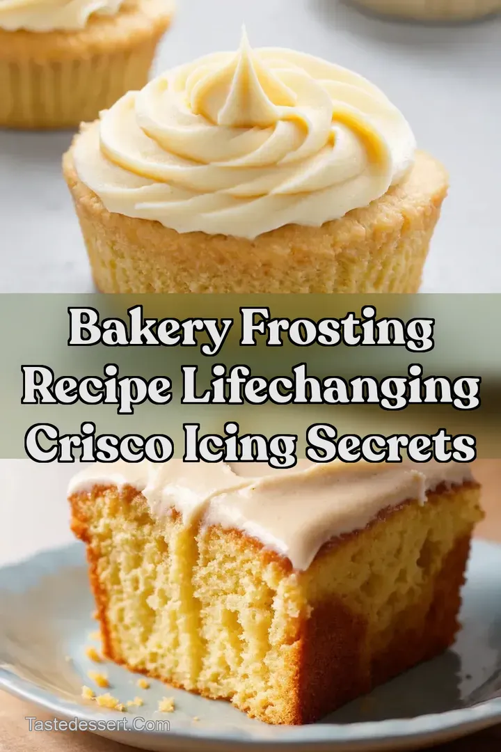 Bakery Frosting Recipe LifeChanging Crisco Icing Secrets