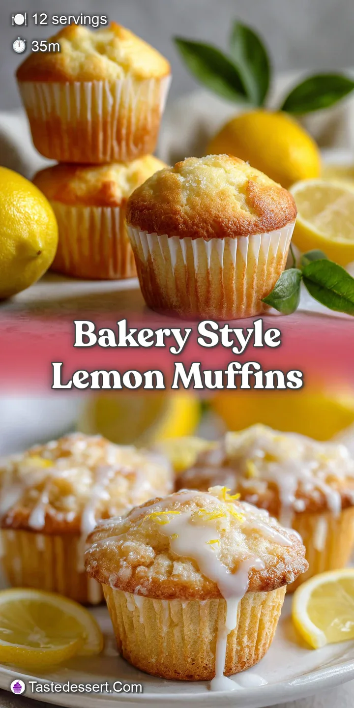 Close-up of a bright yellow lemon muffin top; slightly cracked with a sugary glaze glistening under the light.
