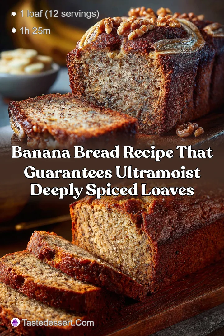 Banana Bread Recipe That Guarantees UltraMoist Deeply Spiced Loaves