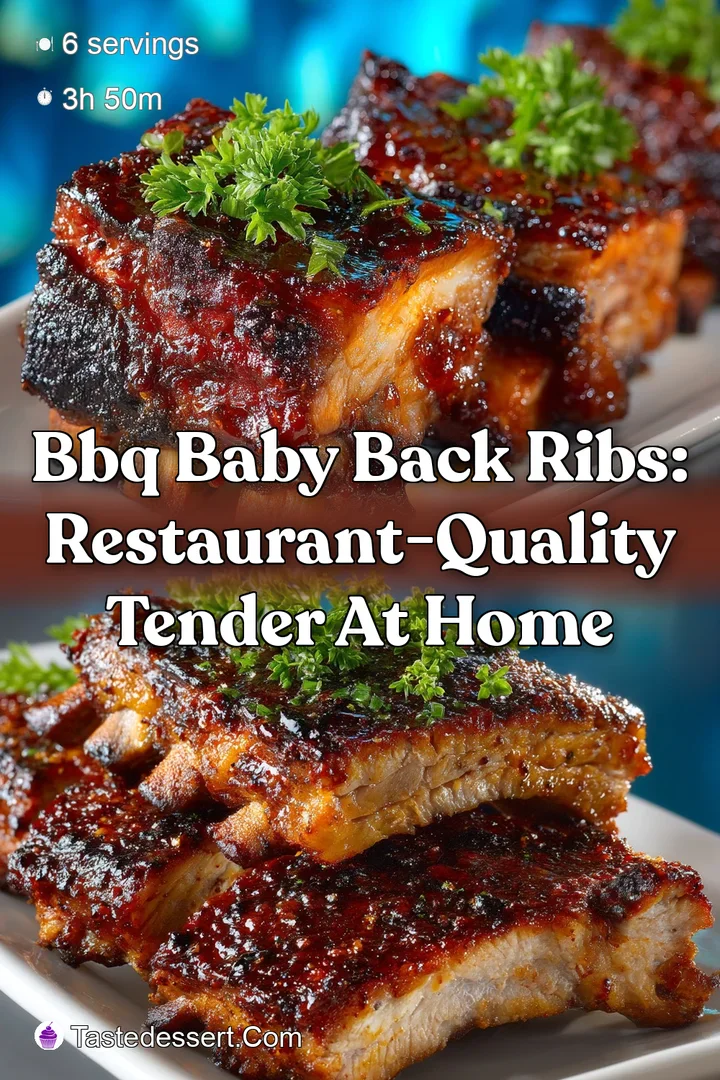 BBQ Baby Back Ribs: Restaurant-Quality Tender At Home