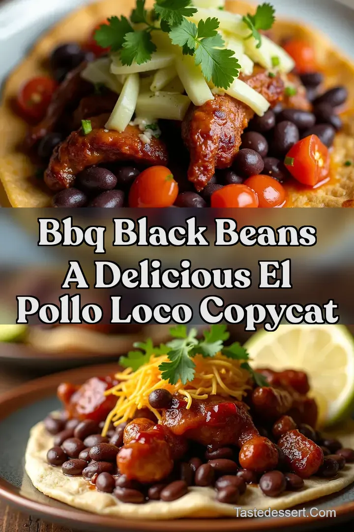 BBQ Black Beans A Delicious El Pollo Loco Copycat