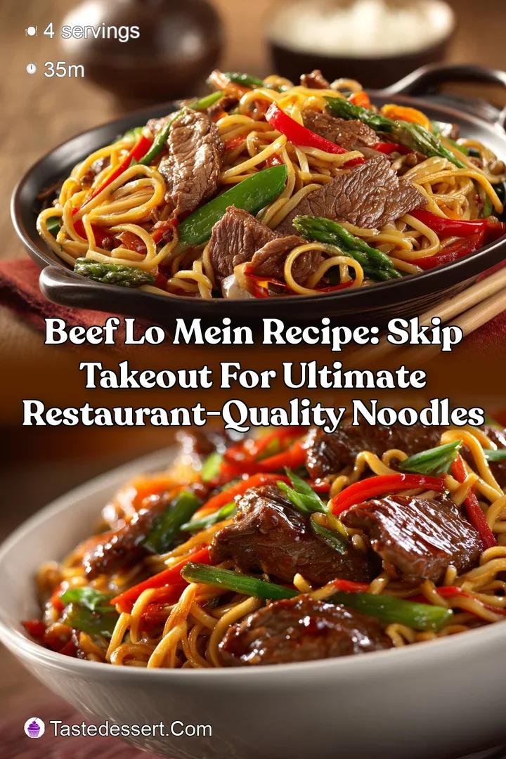 Beef Lo Mein Recipe: Skip Takeout for Ultimate Restaurant-Quality Noodles