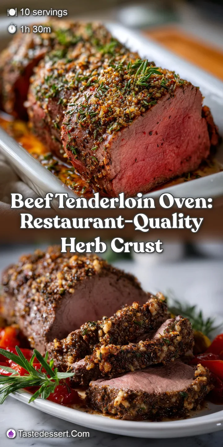 Beef Tenderloin Oven: Restaurant-Quality Herb Crust