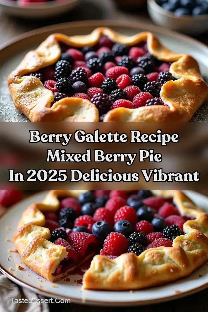 Berry Galette Recipe Mixed Berry Pie in 2025 Delicious Vibrant