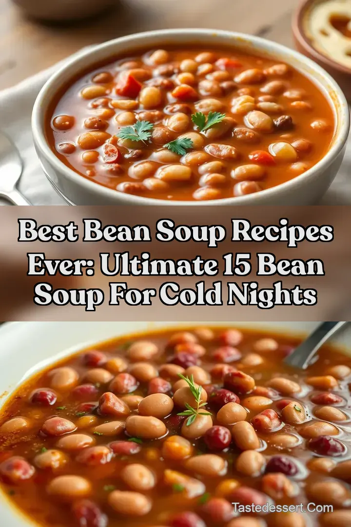 Best Bean Soup Recipes Ever: Ultimate 15 Bean Soup for Cold Nights