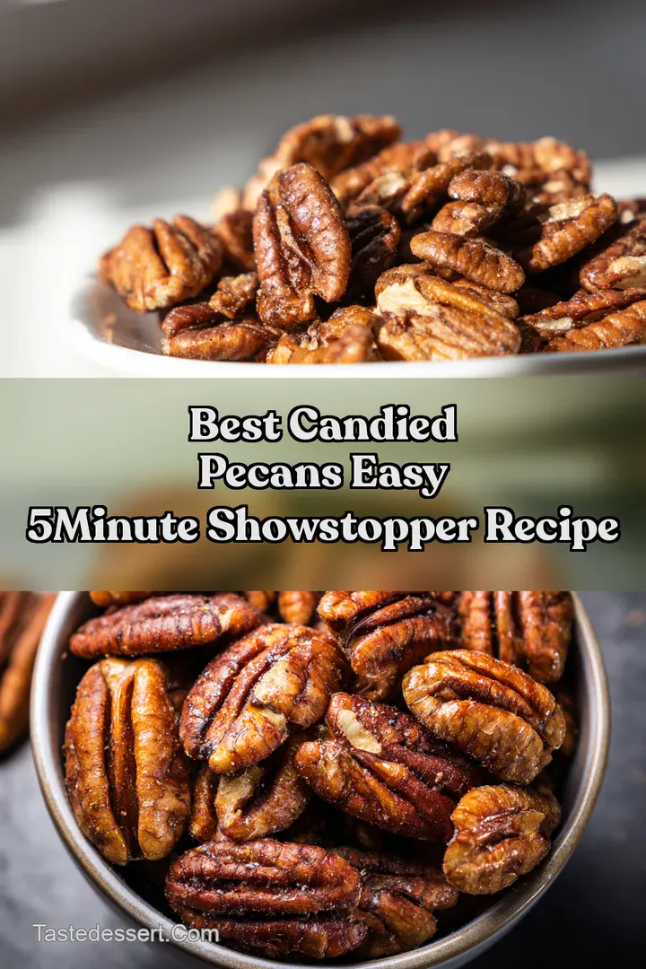 Best Candied Pecans Easy 5Minute Showstopper Recipe : PIN FOR LATER Best Candied Pecans Easy 5Minute Showstopper Recipe