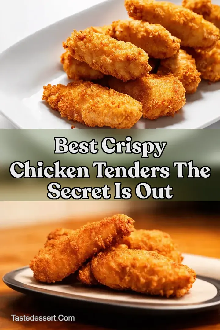Best Crispy Chicken Tenders The Secret is Out