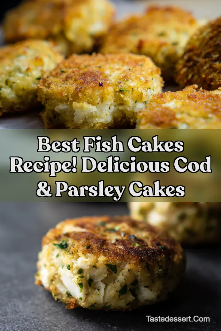 Best Fish Cakes Recipe! Delicious Cod &amp Parsley Cakes