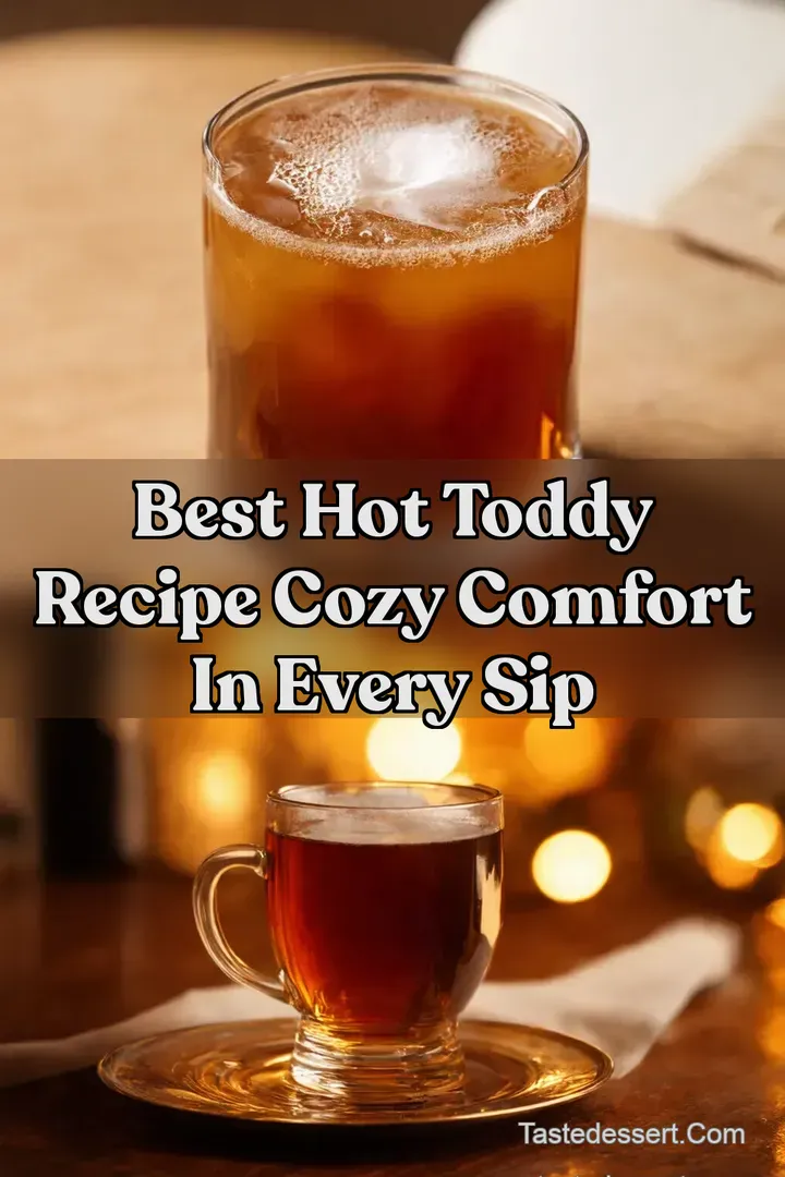 Best Hot Toddy Recipe Cozy Comfort In Every Sip
