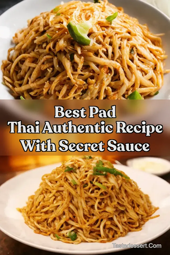 Best Pad Thai Authentic Recipe With Secret Sauce