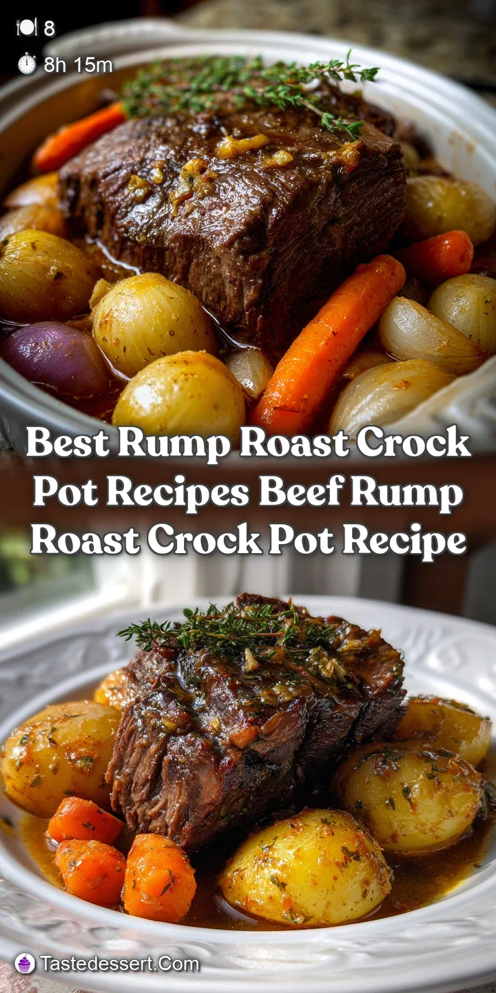 Best Rump Roast Crock Pot Recipes Beef Rump Roast Crock Pot Recipe